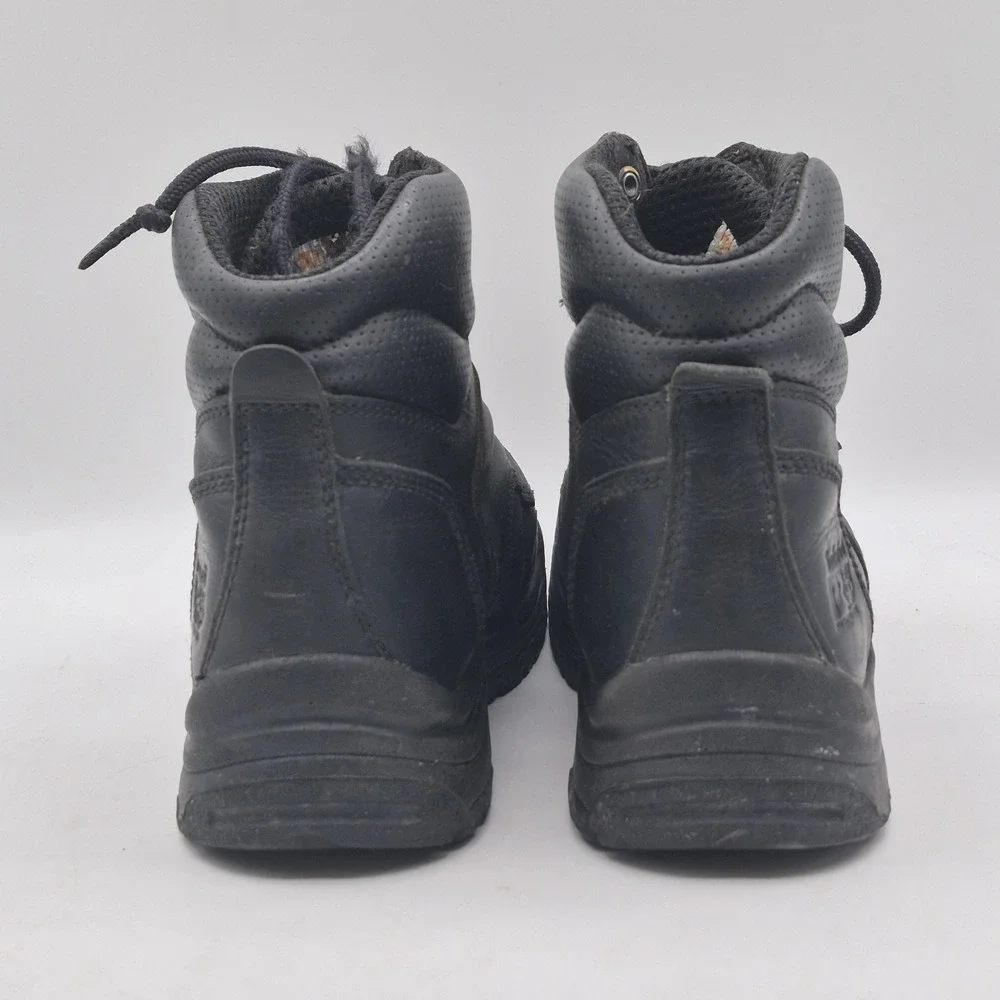 Timberland PRO Titan Work‎ Boots Womens Size 7 Black Leather Ankle Safety Toe